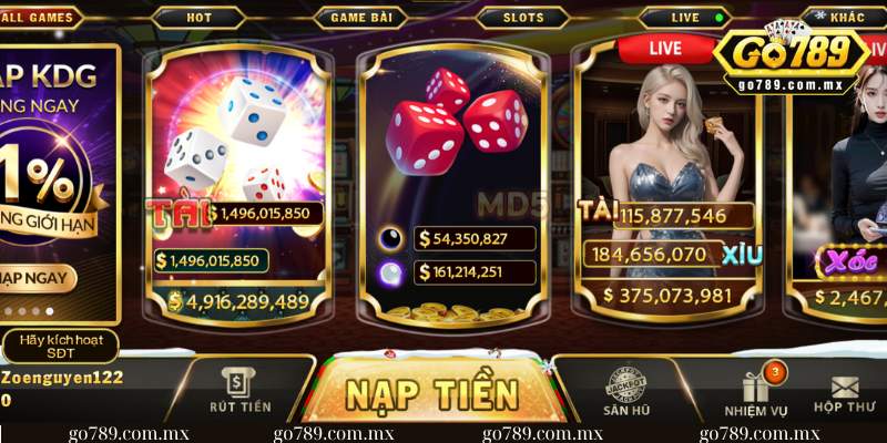 Thiên đường game bài chất lượng GO789 Thiên đường game bài chất lượng GO789