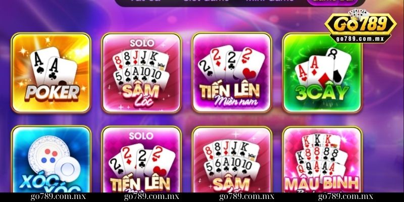 Các trò chơi đa dạng và ngập tràn ở cổng game 